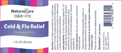 Cold &amp; Flu Relief Lbl (Naca0026 Cold   Flu Relief Lbl)